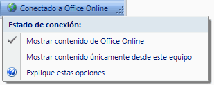 Conectarse a Office Online desde el Visor de ayuda.