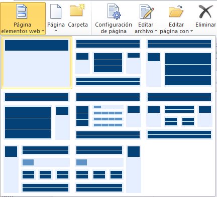 Agregar páginas a SharePoint Designer 2010
