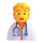 Emoji de trabajador sanitario de la persona de Teams