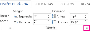 Resultado de imagen para como aplicar tabulaciones con relleno en word