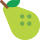 Emoticono de pera