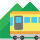 Emoticono de ferrocarril de montaña