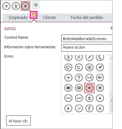 Agregar controles personalizados en una aplicación de Access