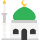 Emoticono de mezquita