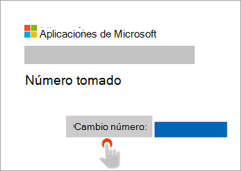 The phone number is linked to a different Microsoft account