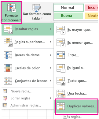 Como buscar, filtrar y quitar duplicados en Excel