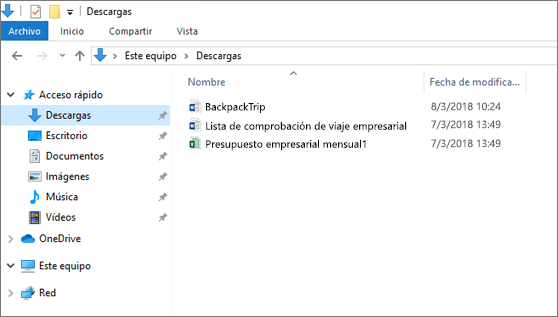 Guardería fiabilidad Premonición Encontrar mis descargas en Windows 10 - Soporte técnico de Microsoft