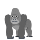 Emoticono de gorila