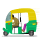 Emoticono de rickshaw