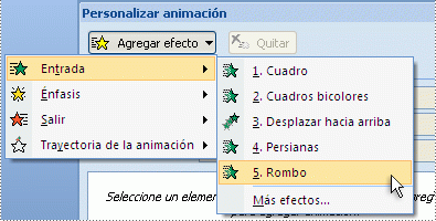 Utilizar Animaciones De Ejemplo En Una Presentación - PowerPoint