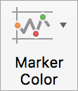 Botón Color de marcador