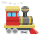 Emoticono de tren de vapor