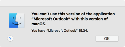 outlook version 15.34 for mac screenshot