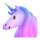 Emoji de cabeza de unicornio de Teams