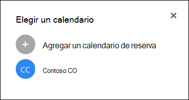 Captura de pantalla: muestra varios calendarios para las reservas.