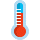 Emoticono de termómetro