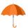 Emoticono de paraguas