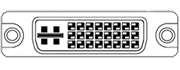 conector de Dual-Link DVI-D Standard