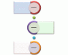 Diseño de gráficos de SmartArt: círculos con imágenes alternados