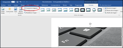 Pensativo Escribe email Víctor Reducir el tamaño de archivo de una imagen en Microsoft Office - Soporte  técnico de Microsoft