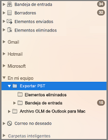 prototipo superávit Excursión Importar mensajes de correo electrónico, contactos y otros elementos a  Outlook para Mac - Soporte técnico de Microsoft