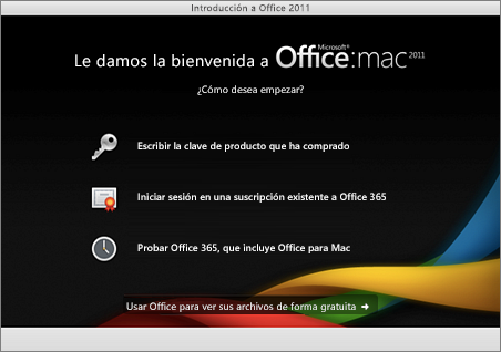 office 2011 mac high sierra