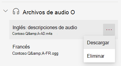 audio pistas descargar archivo de audio
