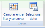 Imagen de la cinta de Excel