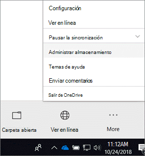 Administrar el almacenamiento de OneDrive para el trabajo o la escuela -  Soporte técnico de Microsoft