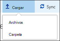 Office 365 Upload o carpeta a una biblioteca de documentos