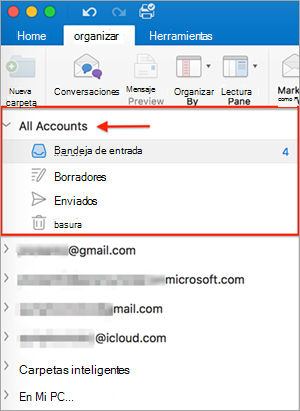 Personalizar vistas en Outlook para Mac - Soporte técnico de Microsoft
