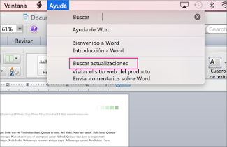 Solucionar errores de activación de Office para Mac 2011 - Soporte técnico  de Microsoft