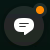 Botón indicador MI que muestra que hay disponible una nueva conversación de mensajería instantánea