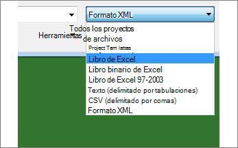 Seleccione qué libro de Excel desea abrir para los datos