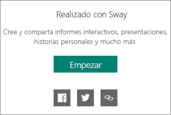 Realizado por la marca de Sway