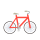 Emoticono de bicicleta push