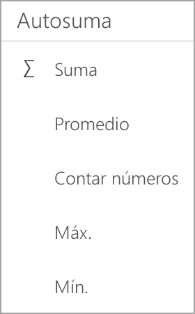 Tableta Android Excel Sum