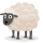 Emoticono de oveja