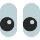 Emoticono de ojos