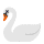 Emoticono de cisne