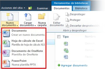 Agregar varias plantillas de Office a una biblioteca de documentos -  Soporte técnico de Microsoft