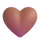 Emoji de corazón marrón de Teams