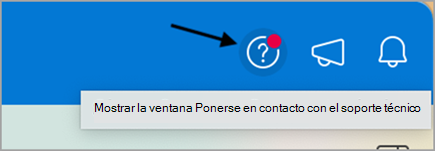 Cinco capturas de pantalla de Ponerse en contacto con el soporte técnico de Outlook