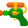 Emoticono de pistola de agua