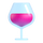 Emoji de vino tinto de Teams