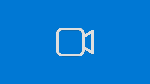 Imagen del icono de navegación de la sección "Vídeos de aprendizaje rápido" sobre un fondo de color.