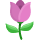 Emoticono de tulipanes
