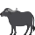 Emoticono de búfalo de agua