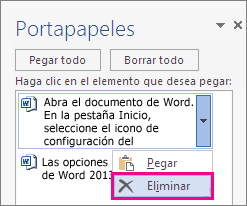 Usar el Portapapeles de Office - Soporte técnico de Microsoft