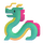 Emoji de dragón de Teams